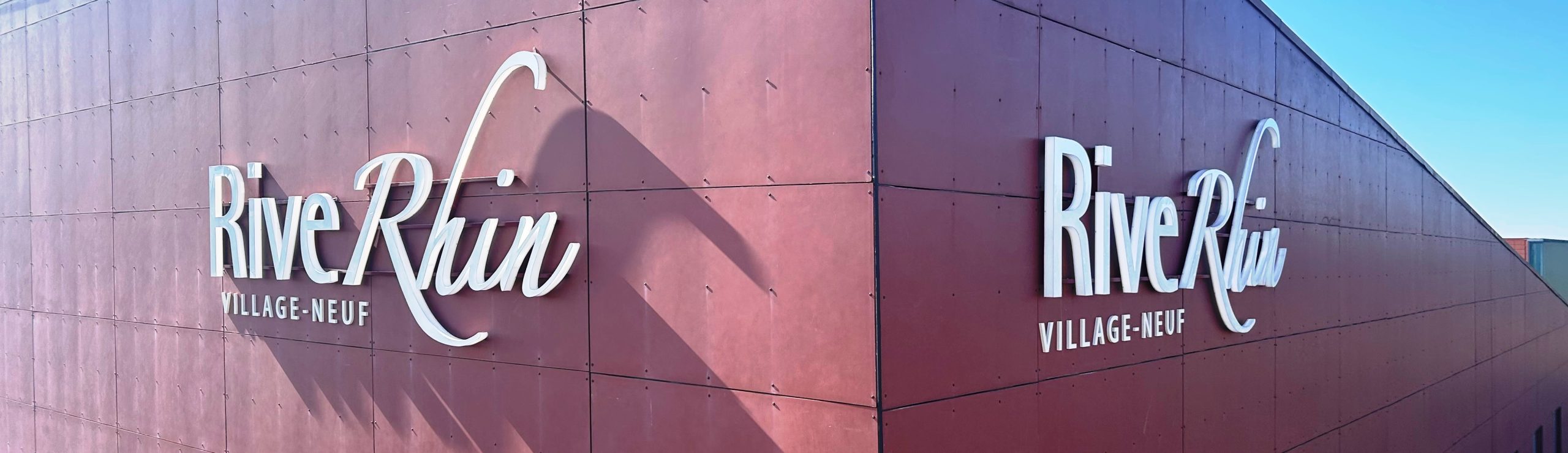 façade enseigne bâtiment RiveRhin